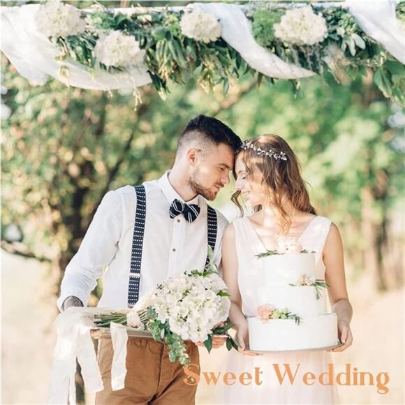 64 PCS Artificial Hydrangea Flowers, Silk Artificial Flowers Heads with Stems - Picture 7 of 7